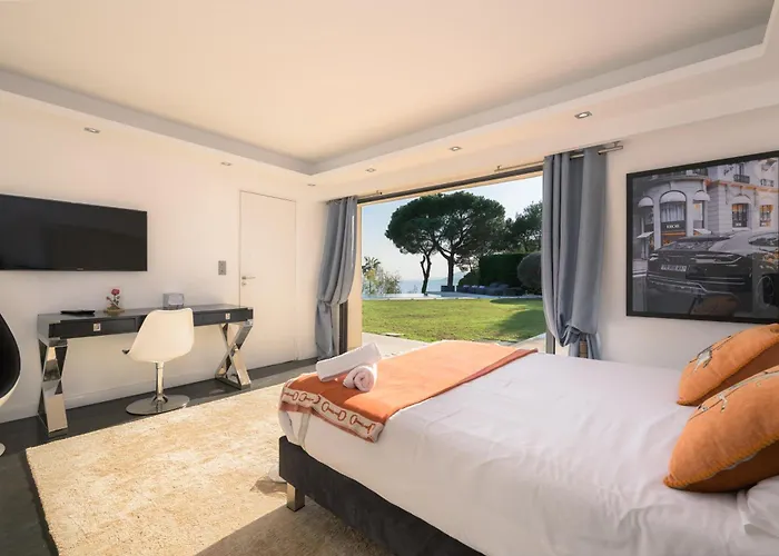 Sunset- Vue à Villa Cannes
